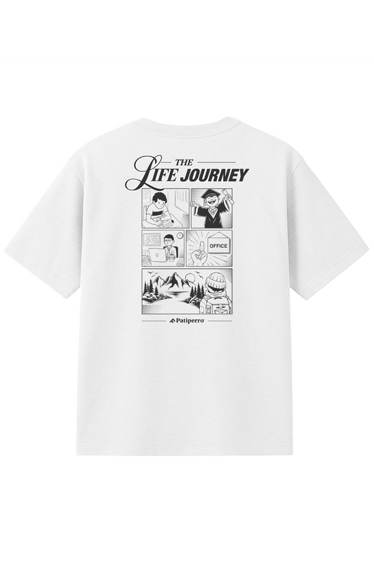 Camiseta Life Journey Oversize